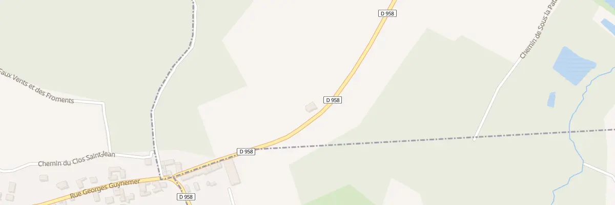 Plan du 5001 Rue de Bucy à Chivres-Val