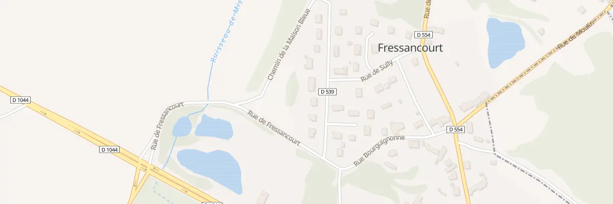 Plan du 5 Res de Sully à Fressancourt