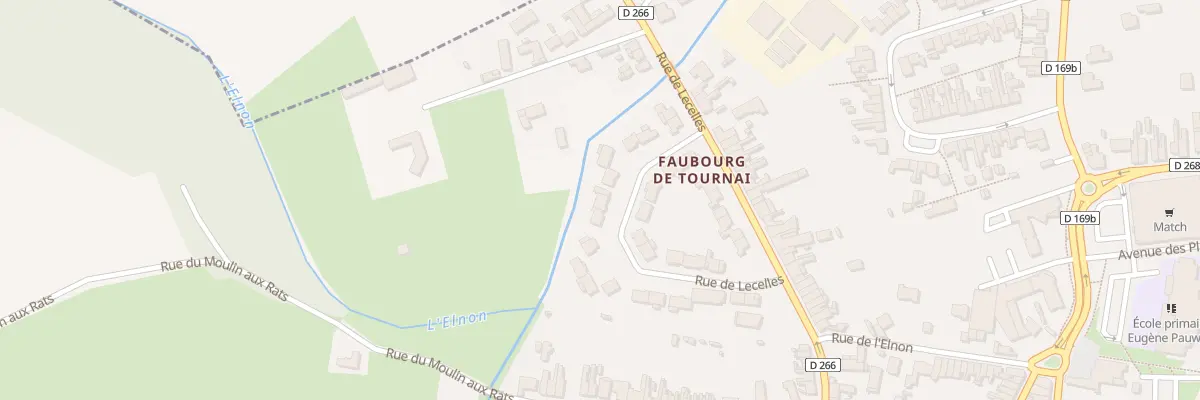 Plan du 157 Rue de Lecelles à Saint-Amand-les-Eaux