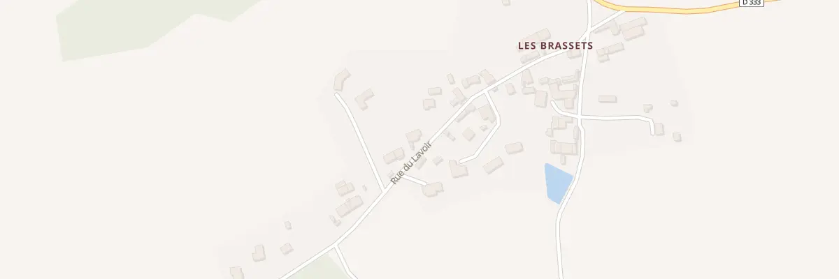 Plan du 14 Rue du Lavoir à Vinzelles