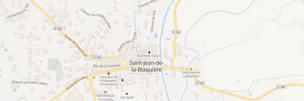 Plan du 10 Rue des Quatre Coins à Saint-Jean-de-la-Blaquière