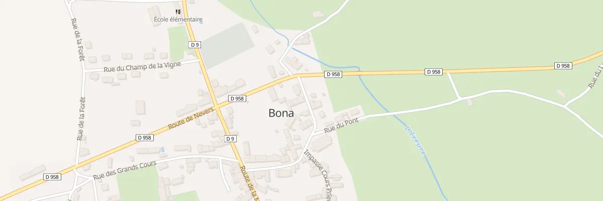 Plan du 17 Rue de l’Église à Bona