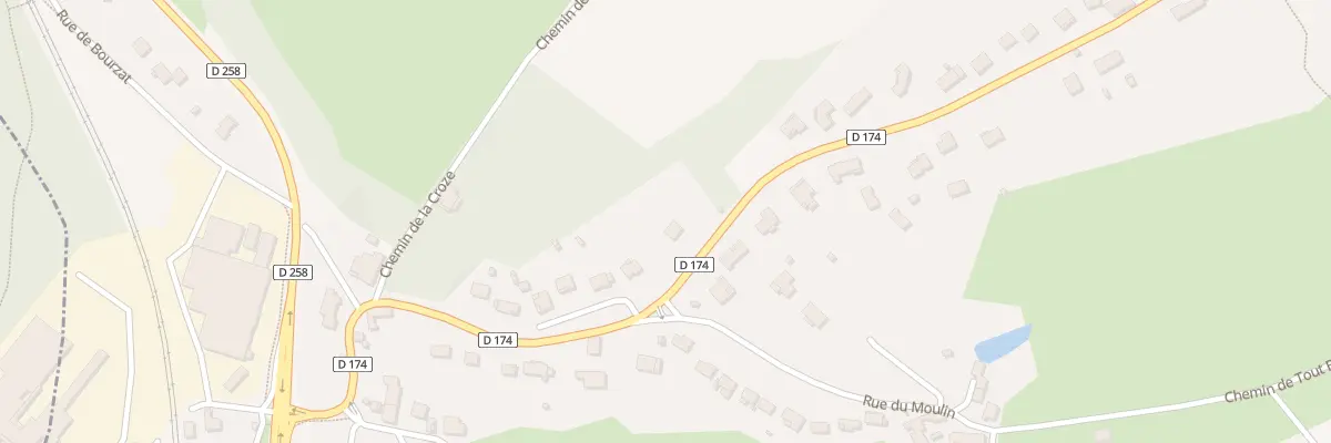 Plan du 90 Rue de Laudemarière à Creuzier-le-Vieux