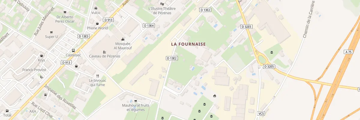 Plan du 251 Che de l’Amandier à Pézenas