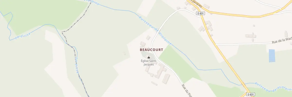 Plan du 4 Rue du Pontceau à Nampteuil-sous-Muret