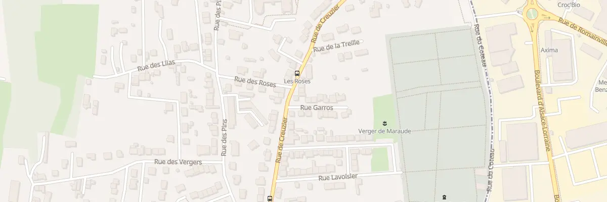 Plan du 3 Rue Garros à Vichy