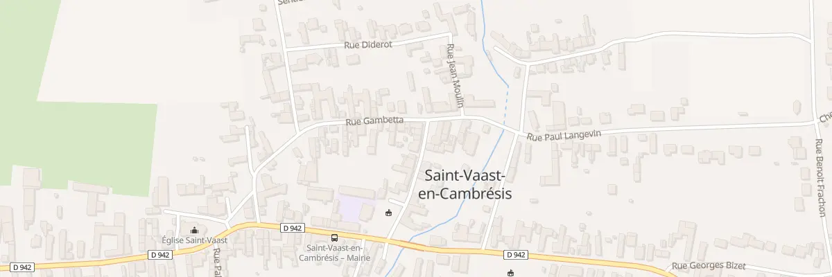 Plan du 11 Rue Louise Michel à Saint-Vaast-en-Cambrésis