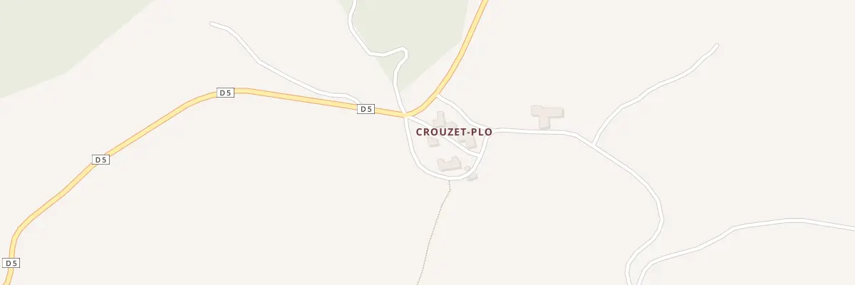 Plan du 5138 Crouzet Plo aux Laubies