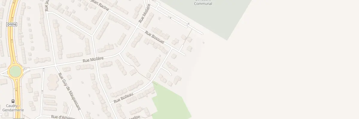 Plan du 38 Rue Boileau à Caudry