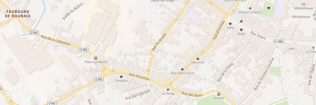 Plan du 35 Rue du Bruille à Saint-Amand-les-Eaux