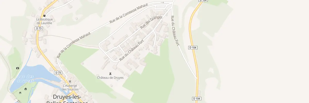 Plan du 7 Imp du Château Neuf à Druyes-les-Belles-Fontaines