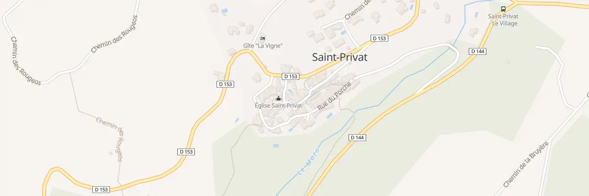 Plan du 4 Rue de la Tour à Saint-Privat