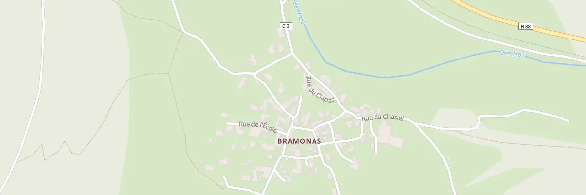 Plan du 23 Imp du Riou à Balsièges