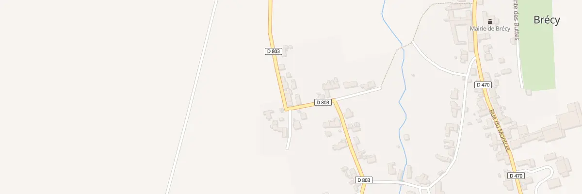 Plan du 20 Rue des Dames à Brécy