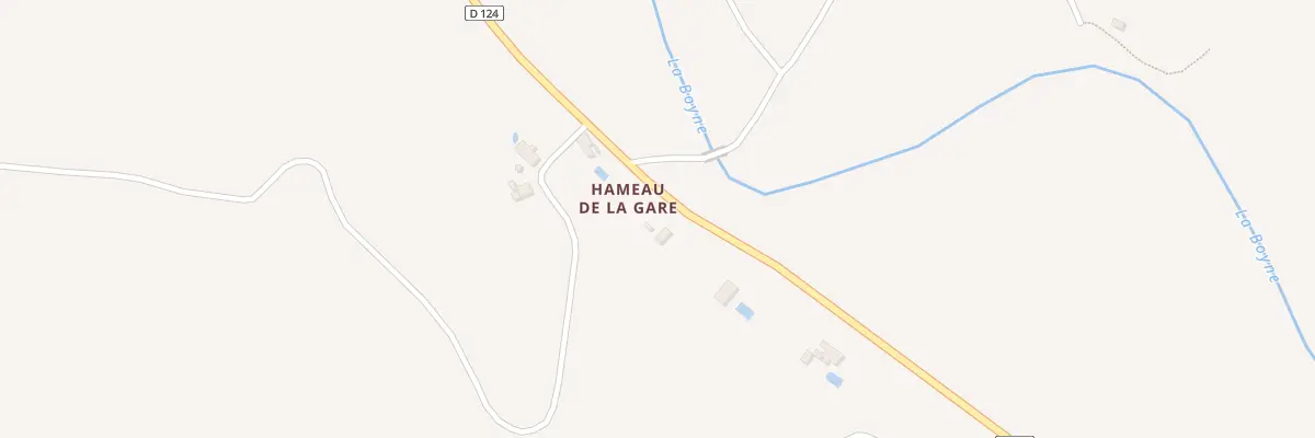 Plan du 5028 Hameau de la Gare à Nizas