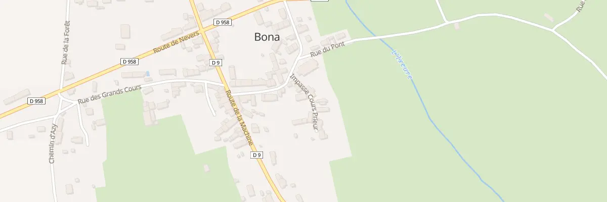 Plan du 4 Imp Cours Prieur à Bona