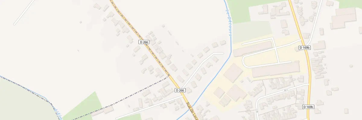 Plan du 338 Rue de Lecelles à Saint-Amand-les-Eaux