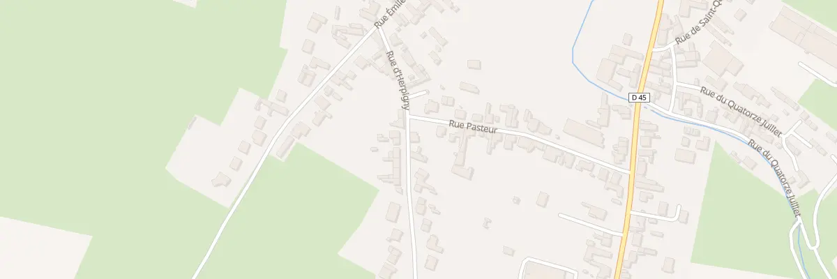 Plan du 11 Rue d’Herpigny à Quiévy