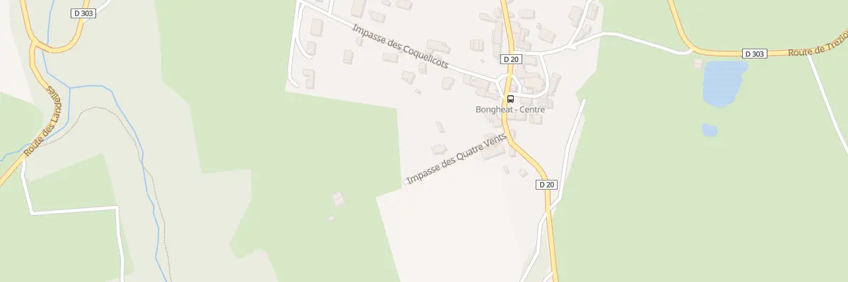 Plan du 5682 Les Cotes à Bongheat