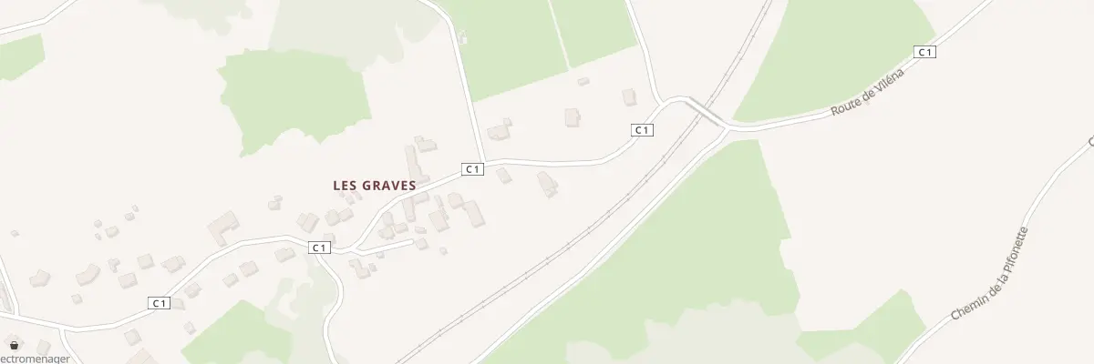 Plan du 1 Rue des Grands Champs - Graves à Saint-Sylvestre-Pragoulin
