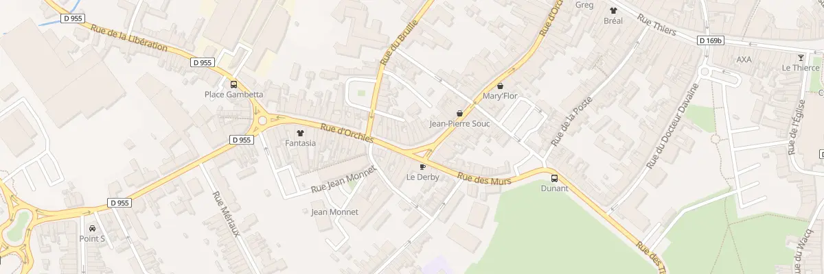Plan du 68 Rue d’Orchies à Saint-Amand-les-Eaux