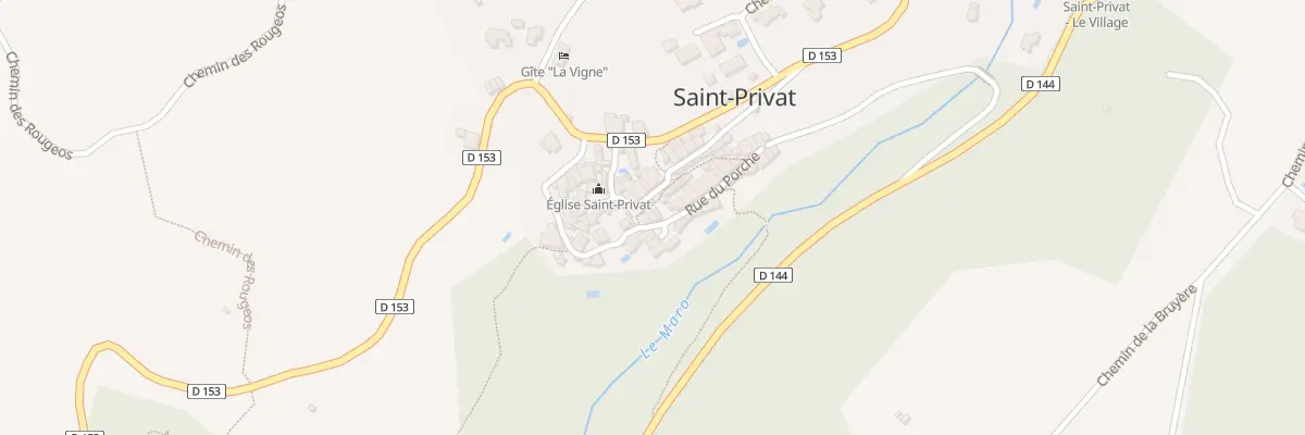 Plan du 3 Rue du Barry à Saint-Privat