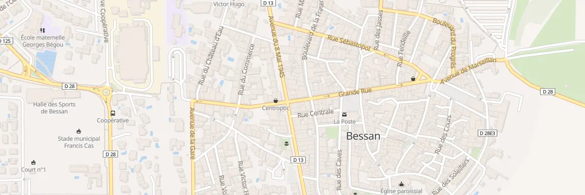Plan du 52 Grand Rue à Bessan