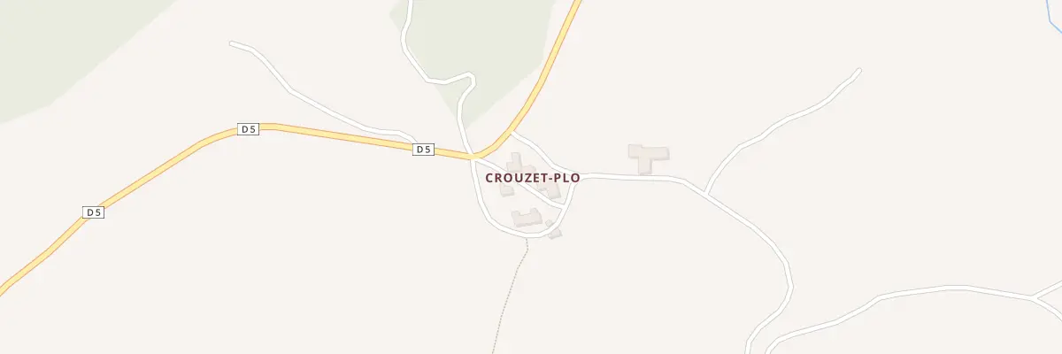 Plan du 5162 Crouzet Plo aux Laubies