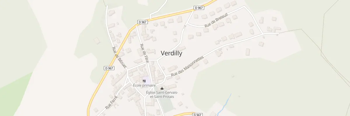 Plan du 10 Rue des Maisonnettes à Verdilly