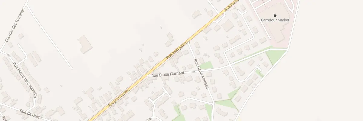 Plan du 690 Rue Jean Jaurès à Fresnoy-le-Grand