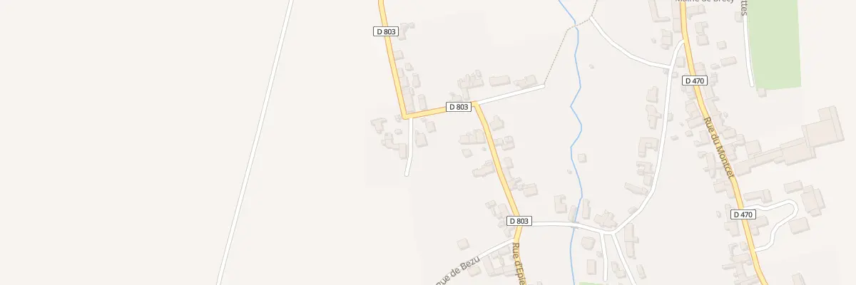 Plan du 21 Rue des Dames à Brécy