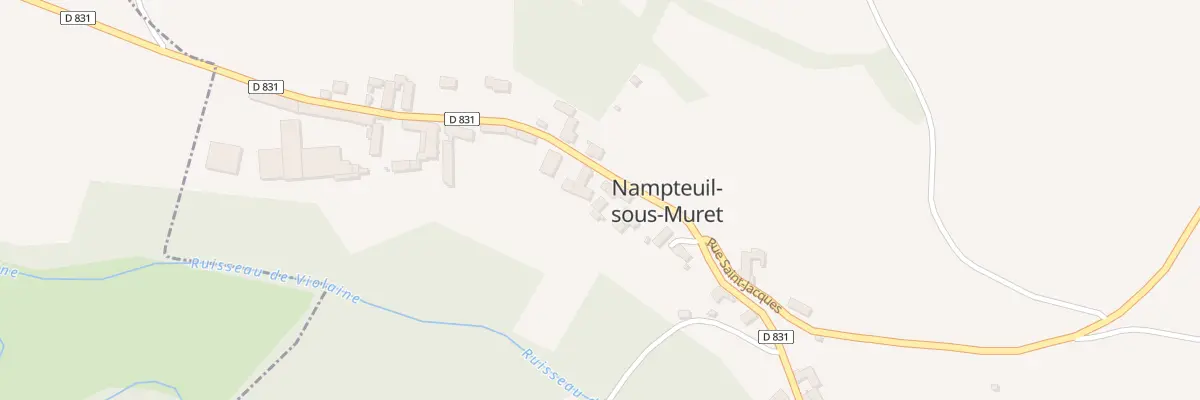 Plan du 16 Rue Principale à Nampteuil-sous-Muret
