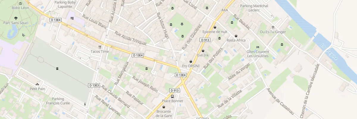 Plan du 31 Rue Victor Hugo à Pézenas