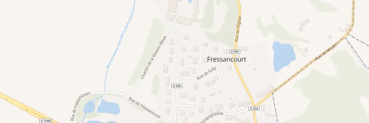 Plan du 16 Res de Sully à Fressancourt