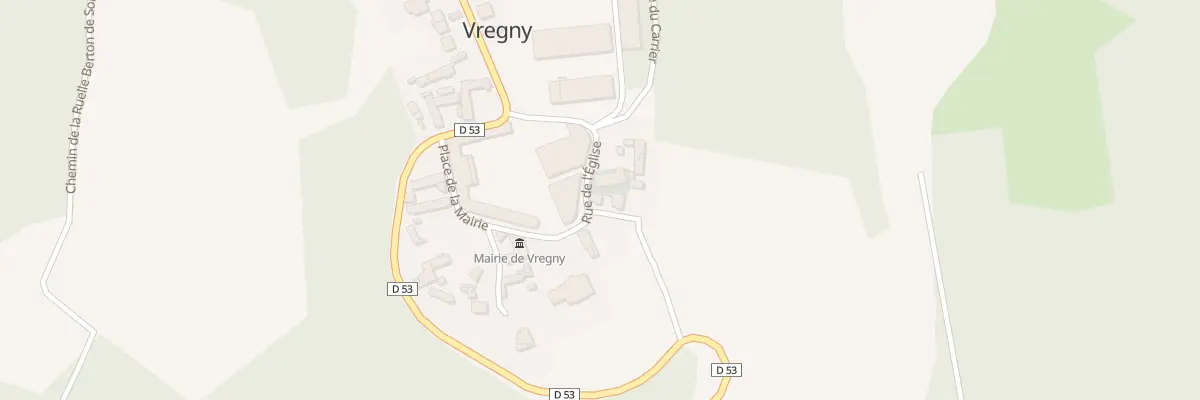 Plan du 5 Rue Jacques Maitre à Vregny