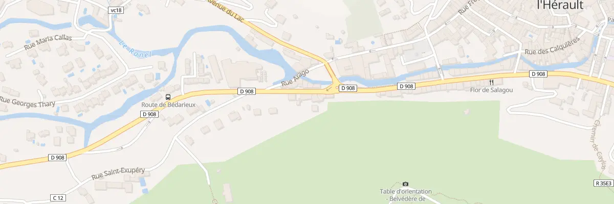 Plan du 5 Av General Malafosse à Clermont-l’Hérault