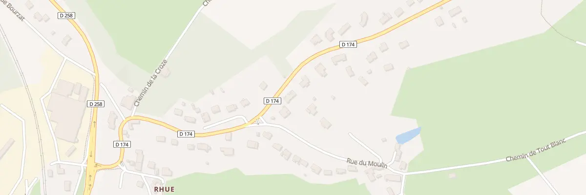 Plan du 93T Rue de Laudemarière à Creuzier-le-Vieux