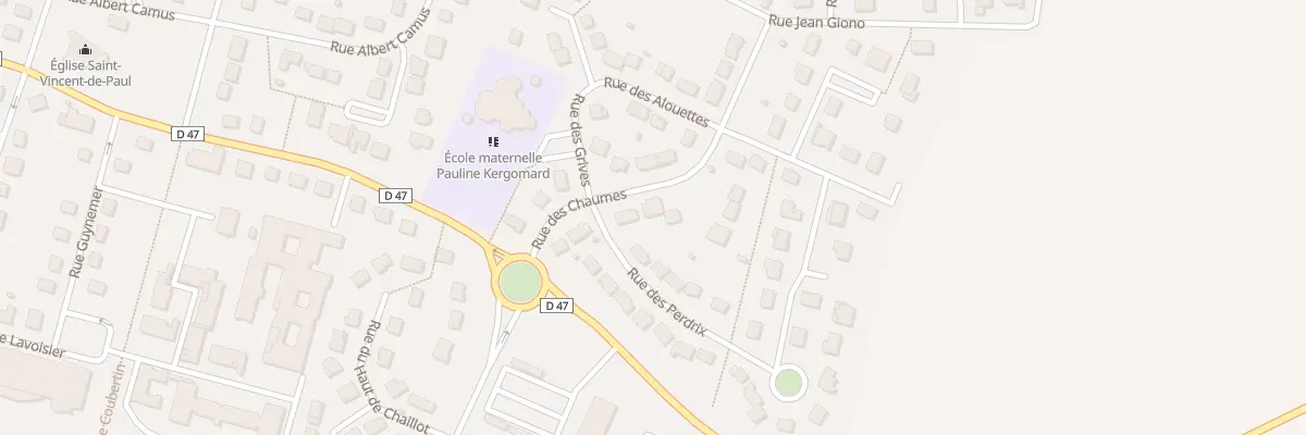 Plan du 8 Rue des Chaumes à Joigny