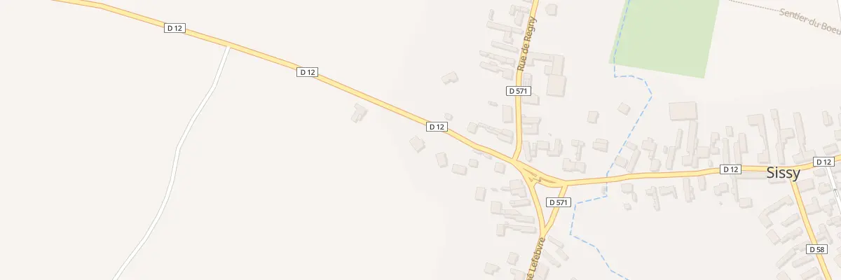 Plan du 7 Rue de St Quentin à Sissy