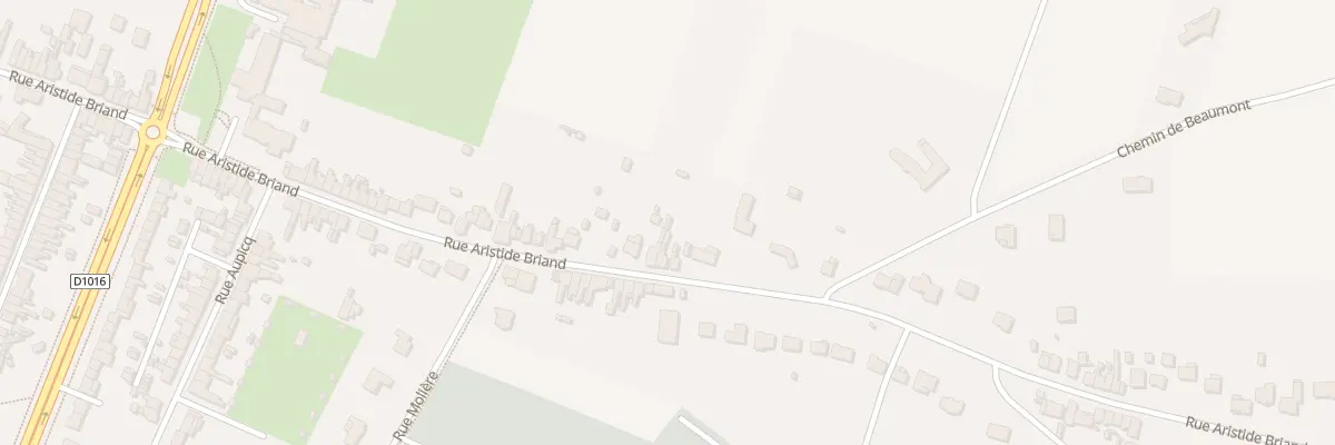 Plan du 207 Rue Aristide Briand à Caudry