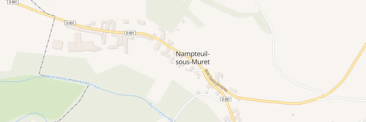 Plan du 18 Rue Principale à Nampteuil-sous-Muret