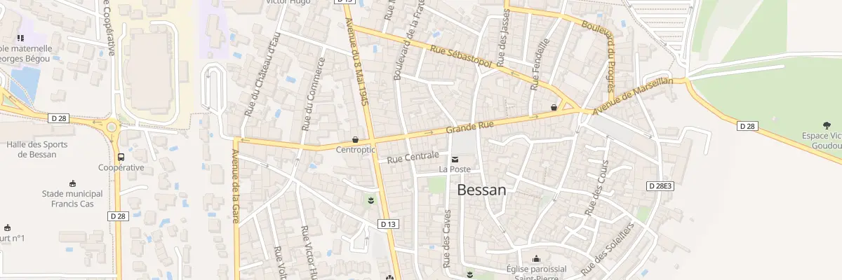 Plan du 43 Grand Rue à Bessan