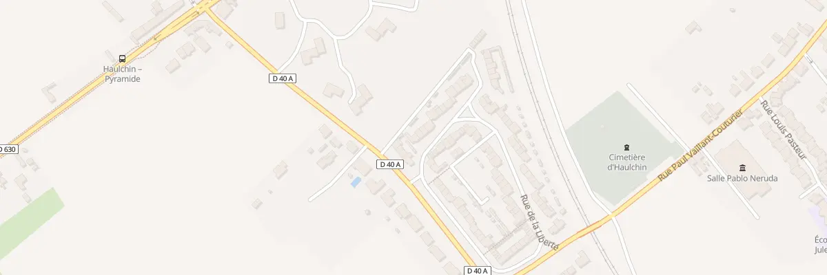 Plan du 24 Rue de la Fraternite à Haulchin
