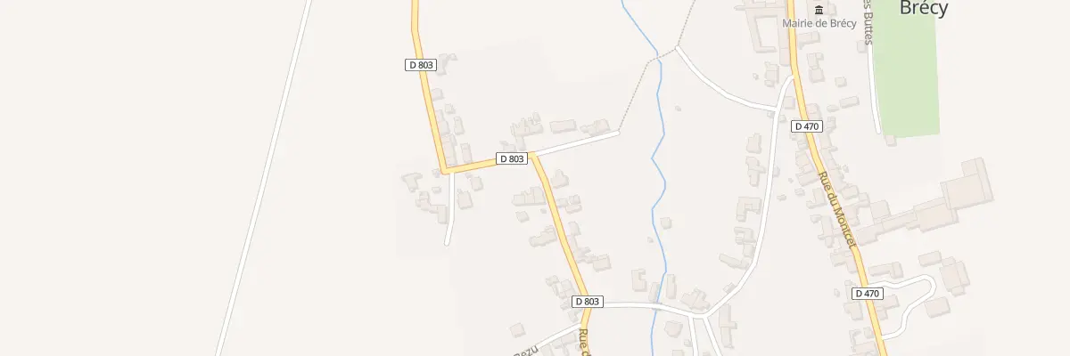 Plan du 11 Rue des Dames à Brécy