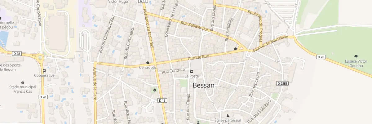 Plan du 35 Grand Rue à Bessan