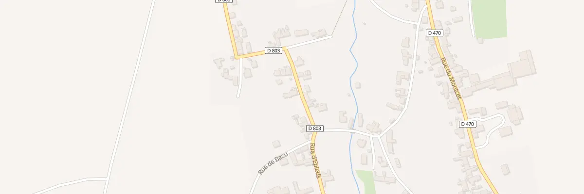 Plan du 5081 Rue des Dames à Brécy