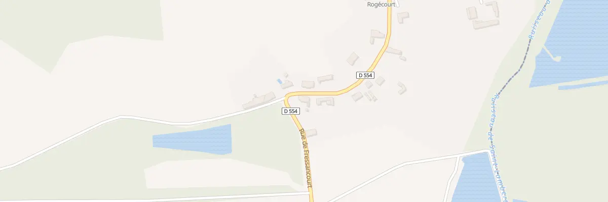 Plan du 21 Rue de Fressancourt à Rogécourt