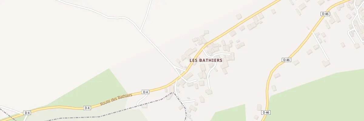 Plan du 5022 Les Bathiers à Charnat