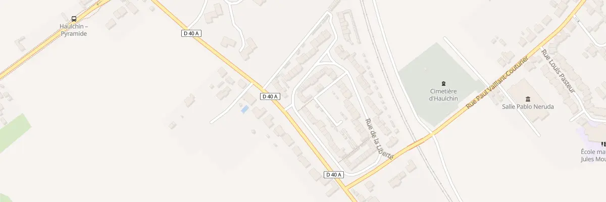 Plan du 38 Rue de l’Egalite à Haulchin