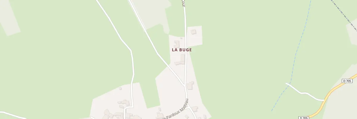 Plan du 5032 Les Rouyeres à Égliseneuve-des-Liards